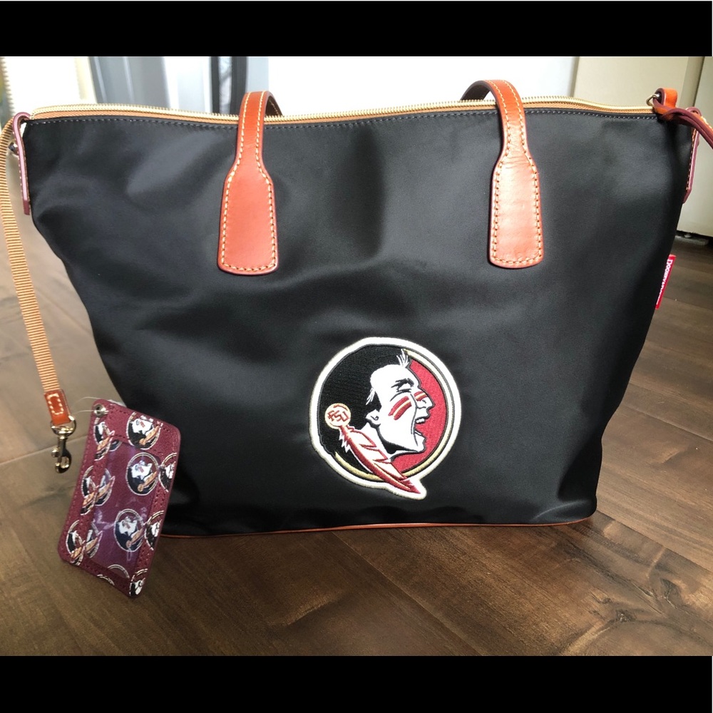 NEW Dooney & Bourke Florida State Tote with Wallet
